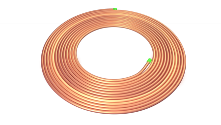 Трубы медные 06,35x0,61x15000мм (1\/4"х0,024") Vietpipe Master SPL-12075-15VM